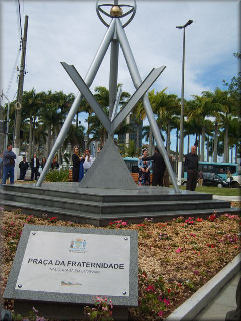 Monumento Maçônico - Praça da Fraternidade - Florianópolis / SC