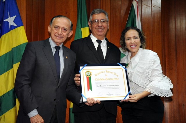 ABEL TOLENTINO É CIDADÃO GOIENIENSE