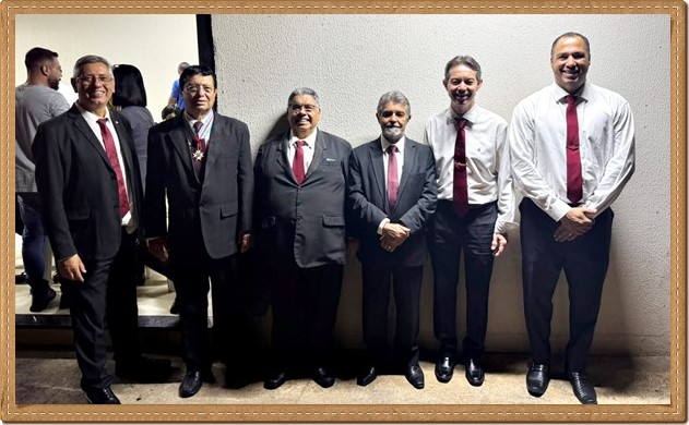 Irmãos da Loja Maçônica Luz no Horizonte 2038